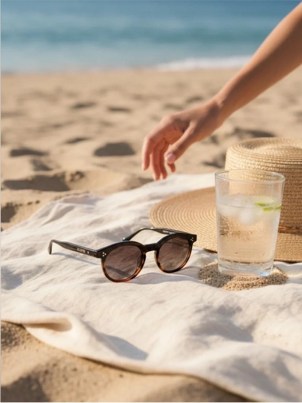 Wildfox Harper Zero Round Sunglasses Sea Turtle Tortoise NWT Italy